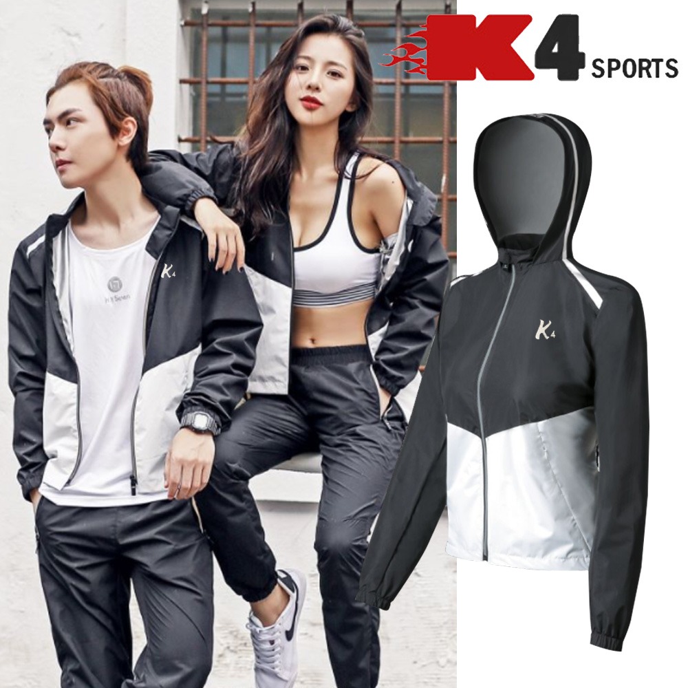 K4스포츠아몸디 땀복 다이어트 땀복상의집업(A01)