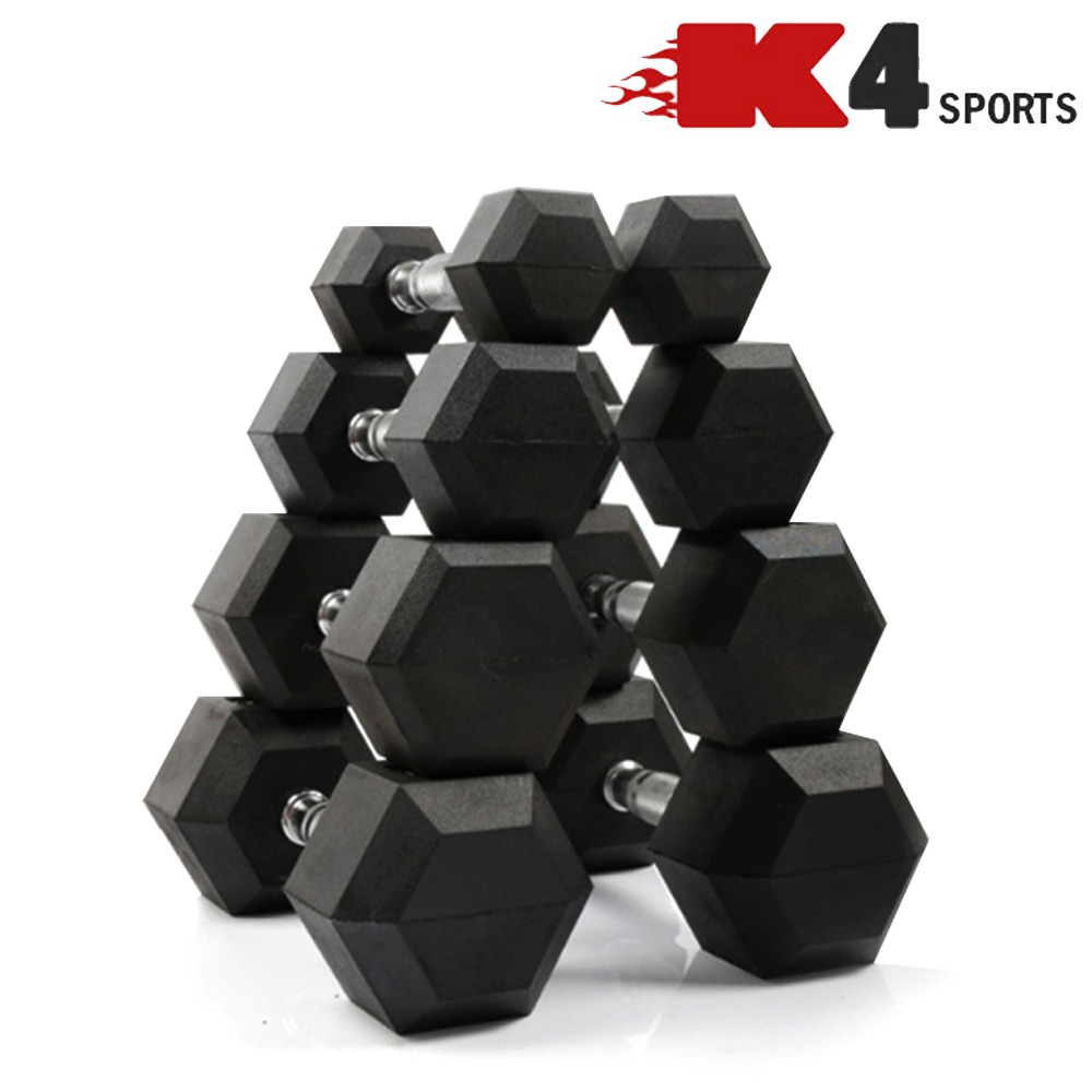 K4스포츠아몸디 고무코팅덤벨 육각덤벨(K4-70)
