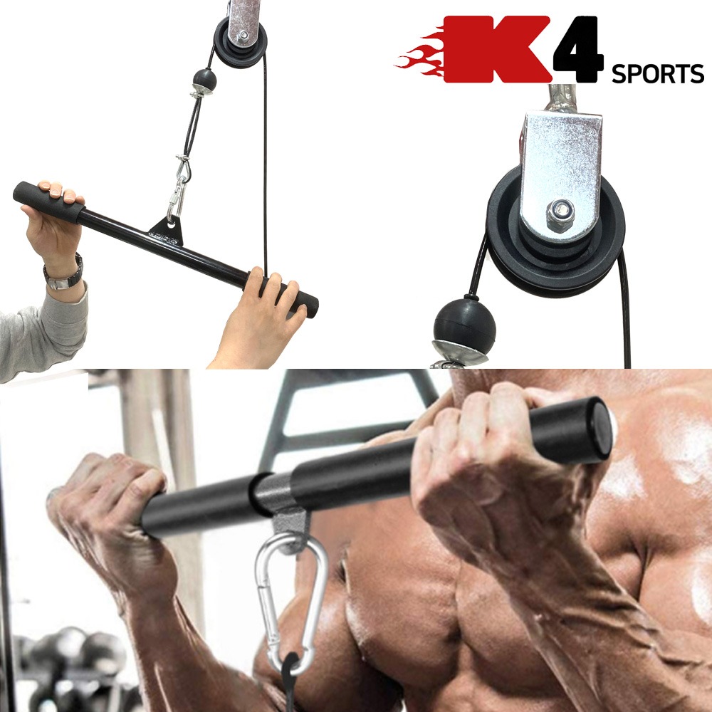 K4스포츠아몸디 STEEL BAR PARTS 도르래 케이블세트(KM-17)
