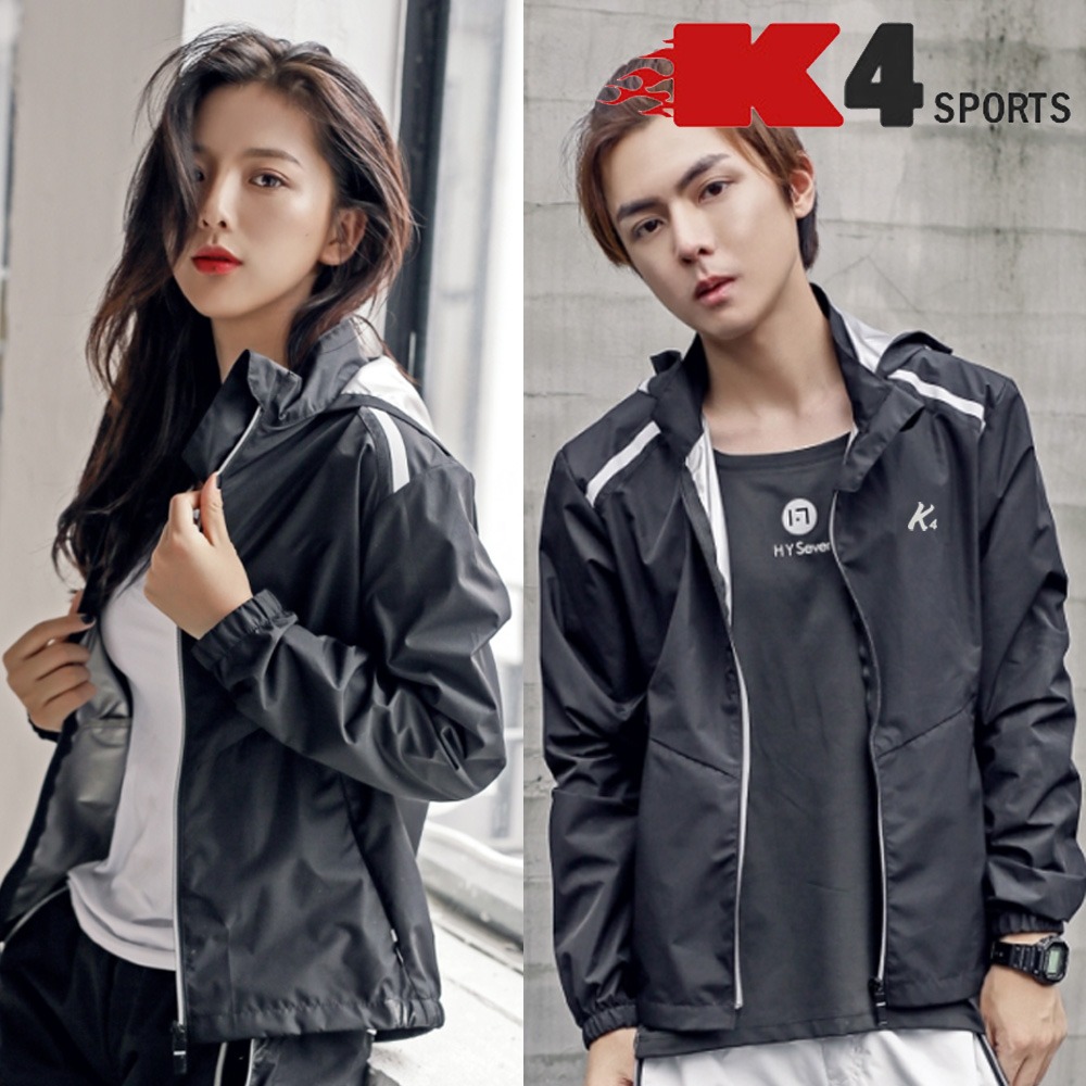 K4스포츠아몸디 땀복 다이어트 땀복상의집업(A01)