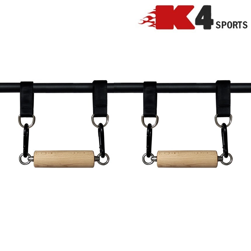 K4스포츠아몸디 크로스핏 체조링 우드짐링 스틱형 풀업 치닝디핑 문틀철봉(K4-111)
